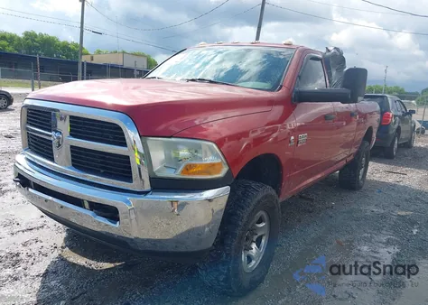 2010 Dodge Ram 2500 St from USA, damaged, VIN 3D7UT2CL7AG146750
